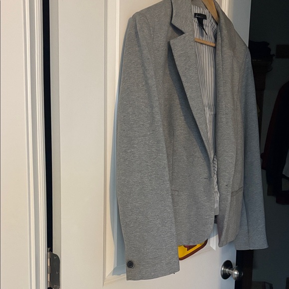 Lane Bryant Classic Gray Blazer - Picture 4 of 7